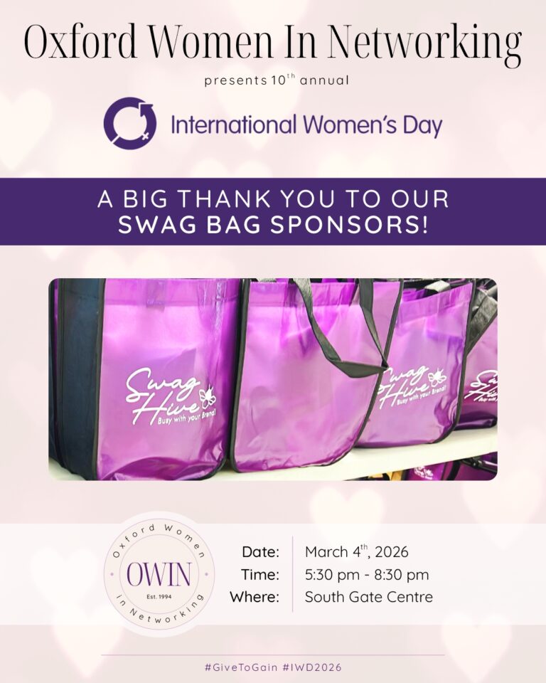 Swag Bag Sponsor IWD 2026
